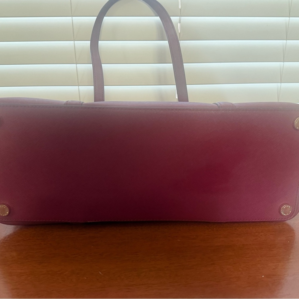Michael Kors Jet Set Travel Large Saffiano Leather Tote Bag - Picture 5 of 11